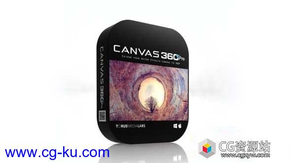 AE脚本-全景VR视频合成Aescripts Canvas 360 Pro v1.33 + 使用教程的图片1