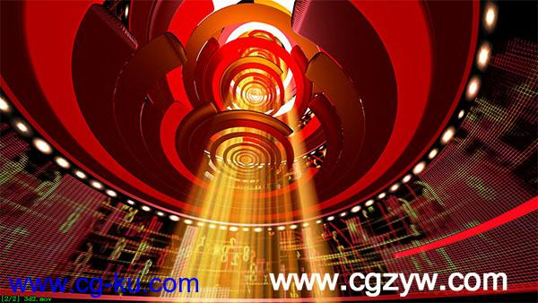 AE模板-现代化科技新闻节目开场 VideoHive Broadcast Design – News Open的图片1