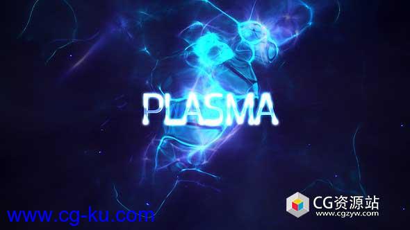 AE模板-4K电影史诗预告片文字标题动画Power Light Plasma Titles 4K的图片1