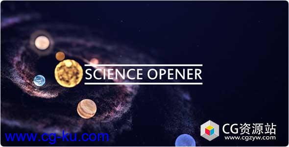 AE模板-电影纪录片科学生物星球科技感包装片头Science Opener的图片1