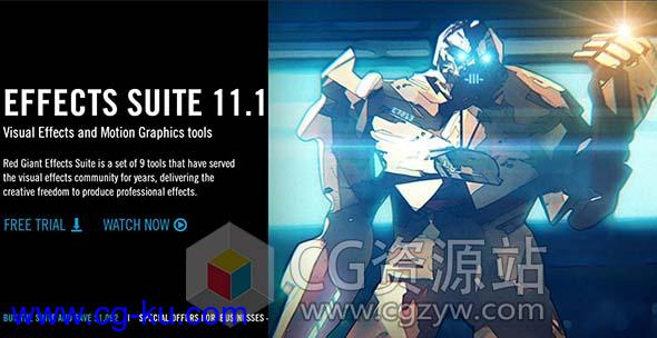 红巨人光效插件套装 Red Giant Effects Suite 11.1.11 支持 Adobe CC 2018的图片1