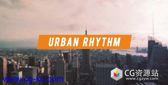 AE模板-现代时尚城市旅游节奏感开场urban-rhythm-modern-opener的图片1