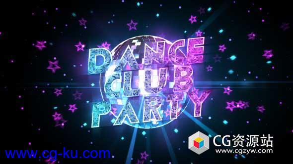 AE模板-时尚舞蹈派对宣传片活动片头动画Dance Club Party Promo的图片1