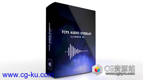 FCPX插件-音乐节奏光效闪动预设 Audio Overlay Glimmer 5K的图片1