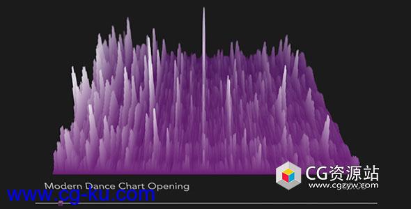 AE模板-3D音频频谱可视化动画 3D Audio Spectrum Visualizer的图片1