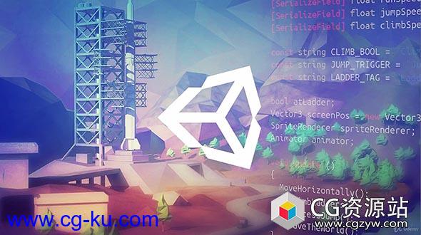 Unity学习制作游戏代码完整培训视频教程+英文字幕的图片1