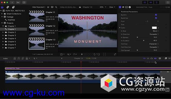 FCPX创建标题和效果视频教程-Lynda Final Cut Pro X Guru Titles and Effects 含英文字幕的图片1