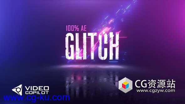 AE制作信号损坏故障特效教程165期 Colorful Glitch FX的图片1