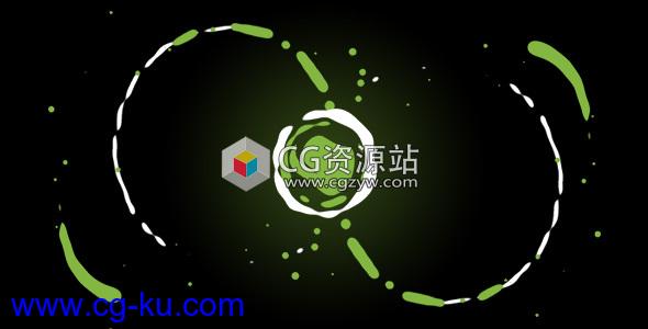 AE模板-动态快速液体标志Logo动画 Liquid Logo的图片1