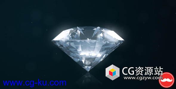 AE模板-企业公司宣传珠宝钻石爆炸logo动画Diamond Logo Reveal的图片1