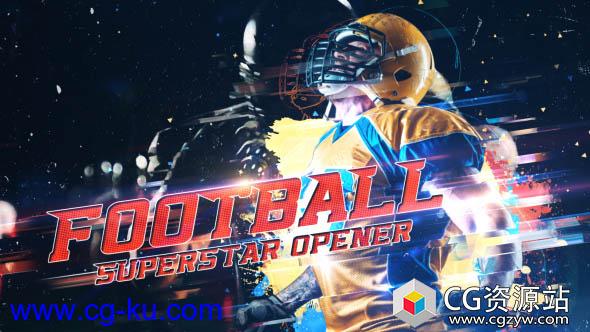 AE模板-体育足球超级明星赛事宣传栏目包装 Football Superstar Opener的图片1