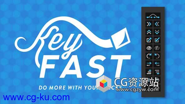 AE脚本-一键式动画加载小型面板脚本AEscripts keyfast v1.0+使用教程的图片1