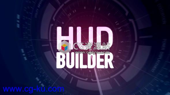 AE模板-高科技HUD生成元素制作工具包 HUD Builder的图片1