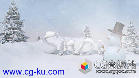 三维短片雪人制作流程C4D教程 Udemy – Create 3D short animation using Cinema 4D R18的图片1