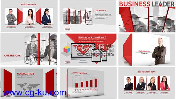 AE模板-公司企业市场营销宣传推广介绍 Business_Leader的图片1