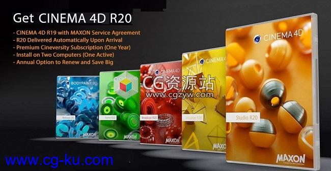 C4D R20三维软件MAXON Cinema 4D R20.030 Win/Mac中文版/英文破解版含序列号的图片1