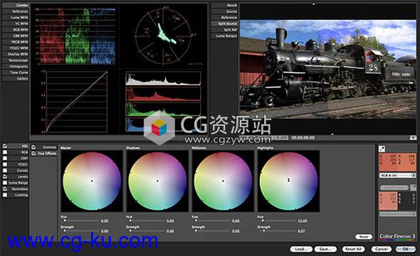 Ae/Pr高级调色插件 Color Finesse Pl 3.1.0 CE 完整版的图片1