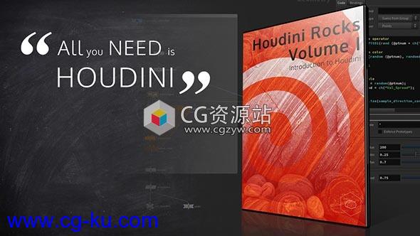 Houdini特效全面基础教程 Gumroad – VFX’n’GO – Houdini Rocks – Volume 1的图片1