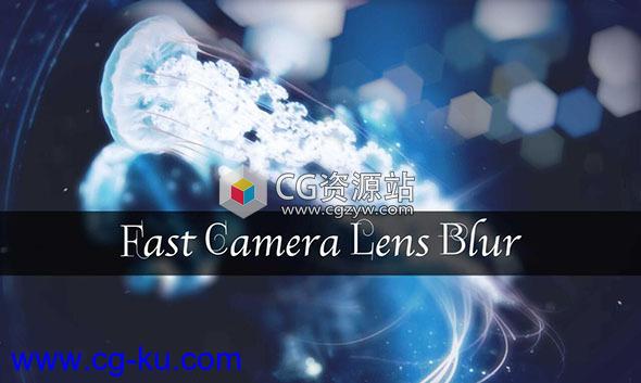 镜头模糊虚焦AE/Pr插件 Aescripts Fast Camera Lens Blur v3.12.0 Win破解版的图片1