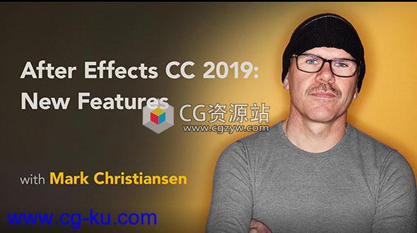 AE CC 2019新功能介绍视频教程Lynda After Effects CC 2019 New Features的图片1