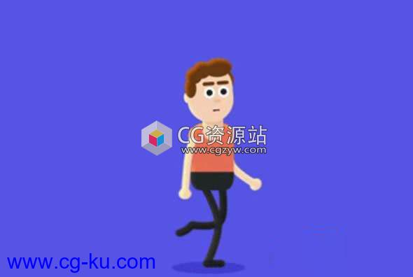 卡通人物走路动画AE教程 Skillshare – Character Animation Part 2: Animating a Run Cycle的图片1