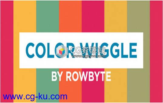 AE插件-色彩随机切换闪烁插件 Color Wiggle v1.2.1Win/Mac + 使用教程的图片1