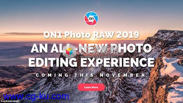 图像处理软件 ON1 Photo RAW 2019 v13.0.0 Win/Mac破解版的图片1