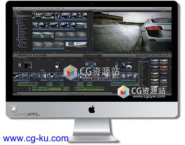 Apple Final Cut Pro X 10.4.4苹果视频剪辑软件（多国语言/含中文版）的图片1