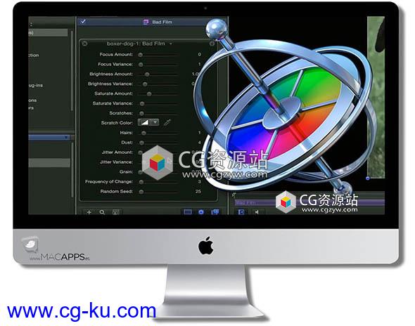 Apple Motion v5.4.2多国语言视频编辑软件破解版 (Mac OS X)的图片1