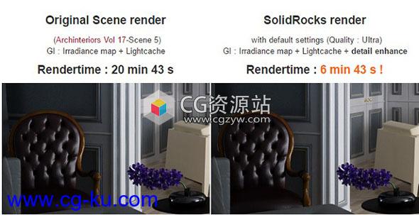 Vray渲染优化工具破解版 SolidRocks 2.2.4 For 3DS MAX 2013 – 2019的图片1