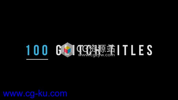 PR预设-100个4K快速信号损坏故障文字标题动画的图片1