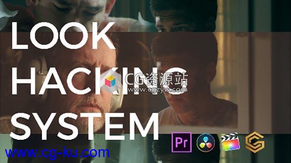 达芬奇/PR/FCPX影视后期色彩分级调色视频教程Color Grading Central – Look Hacking System的图片1