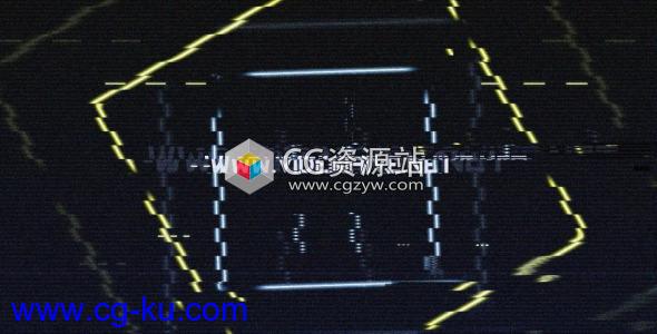 AE模板-信号损坏游戏文字标题动画NTZ48 Glitch Logo folder的图片1
