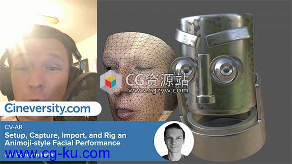 面部捕捉C4D插件 CV-AR v1.5 For Cinema 4D R19/R20 Win/Mac + 使用教程的图片1