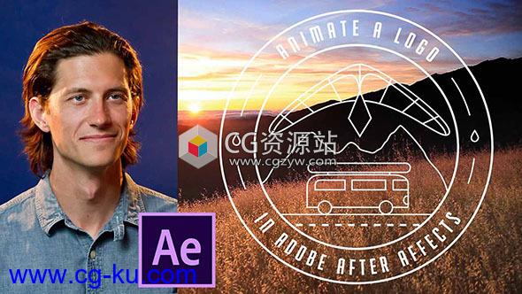 AE中学习logo标志设置动画MG教程Animate a Logo in Adobe After Effects CC with Motion Graphics的图片1