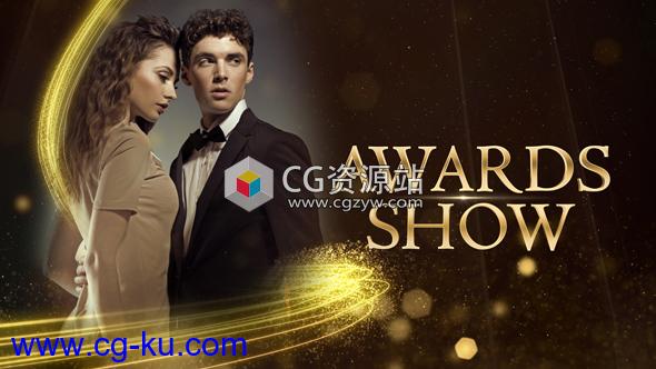 AE模板-粒子光线颁奖晚会片头开场 Awards Ceremony的图片1