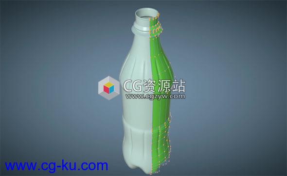 C4D塑料汽水瓶建模教程Modeling a Plastic Soda Bottle: Series Introduction的图片1