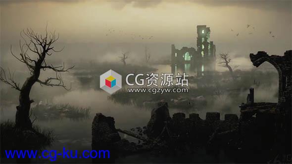 Gnomon研讨会 Houdini随机化和散射沼泽地场景案例教程的图片1