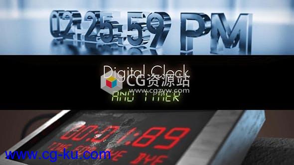 AE模板-时间倒计时数字数值动画预设 Time Presets v1.5的图片1