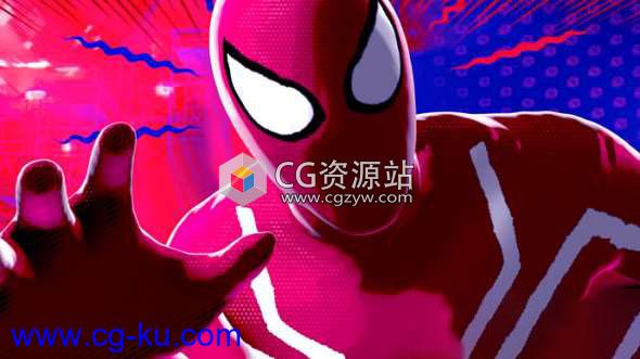 卡通手绘风格蜘蛛侠C4D教程 Cinema 4D – Creating Spider-Man: Into the Spider-Verse’ Style Toon Shader Tutorial的图片1