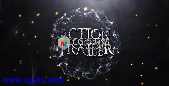 AE模板-动作预告片大气史诗文字视频宣传片头 Action Trailer的图片1