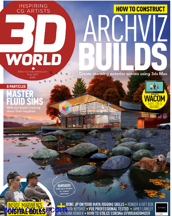 3D世界艺术杂志2019年5月刊第246期的图片1