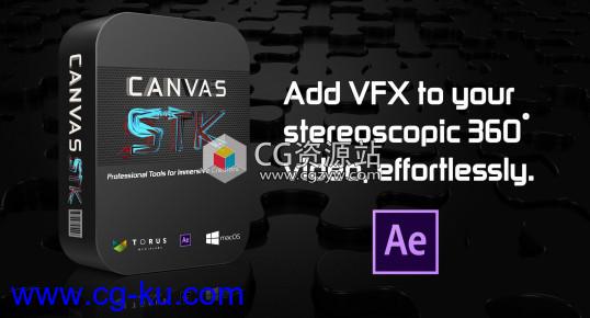 AE全景立体编辑脚本-Canvas STK 1.06+使用教程的图片1