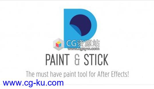 AE插件-二维动画笔刷手绘跟踪C4D合成 Aescripts Paint & Stick V2.1.2a Win/Mac + 使用教程的图片1