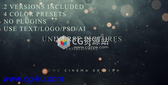 AE模板-粒子光束碰撞爆炸logo动画 Smokey Logo reveal的图片1