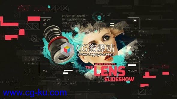 AE模板-时尚镜头幻灯片开场 The Lens Slideshow的图片1