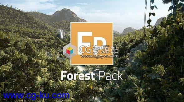 3DS Max植物树木插件Itoo Software Forest Pack Pro v6.2.1 for 3ds Max 2018-2019 Win+Library破解版的图片1