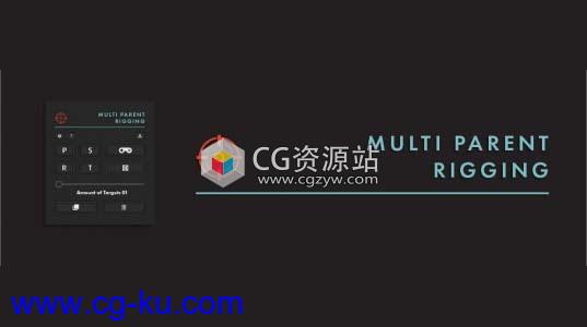 多属性人物绑定AE脚本 Aescripts Multi Parent Rigging v1.0 + 使用教程的图片1