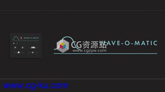 波浪形状运动MG动画AE脚本 Aescripts Wave-o-Matic v1.2 + 使用教程的图片1