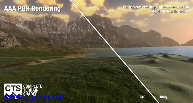 Unity完整地形着色器CTS 2019 – Complete Terrain Shader v2019.1.6的图片2